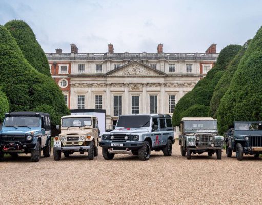 Il prototipo del Grenadier Ineos al Concours of Elegance di Londra