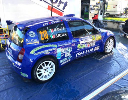 Francesco Aragno (New Racing for Genova) pronto alla sfida al Rally del Rubinetto