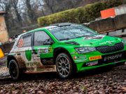 Giacomo Scattolon al via del CIR con la VW Polo dell’Erreffe Rally Team