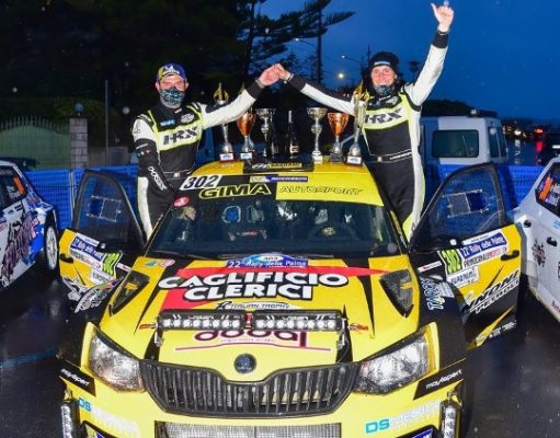 Ferrarotti – Grimaldi vincono il “festival” Skoda del 22° Rally delle Palme