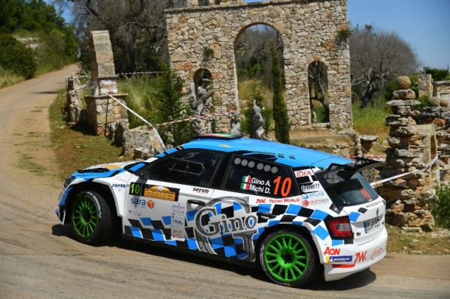 Alessandro Gino-Daniele Michi, Skoda Fabia R5 #10