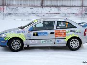 Jean Claude Vallino indossa la fascia tricolore del Campionato Italiano Velocità su Ghiaccio