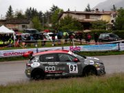 Roberto Malvasio rallentato dalla pioggia alla “Sarnano – Sassotetto”