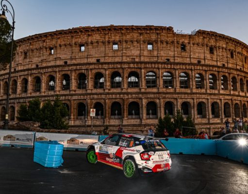 Rally di Roma Capitale amaro per Fabio Andolfi