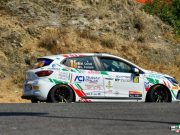 Il Rally di Roma Capitale non sorride a Matteo Ceriali