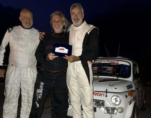 Con una Fiat 500 al Sanremo Rally Storico