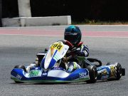 Il kartista savonese Matteo Berruti nella ROK Cup Italia