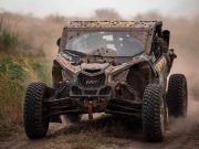 Edoardo Delucchi (Lanterna Corse R. T.) centra l’obiettivo alla Baja 555 Romania