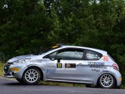 Gallo Jr. (Lanterna Corse R. T.) sul podio di classe al Rally Valli Oltrepò