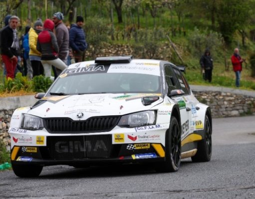 Federico Gangi primo leader del Rally della Valle Arroscia