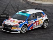 Pietro Ballerini (Lanterna Corse R.T.) al Rally Valli Oltrepò