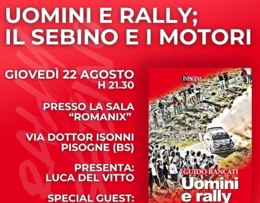 Il Sebino e i suoi motori: a Pisogne si parla di rally con Guido Rancati