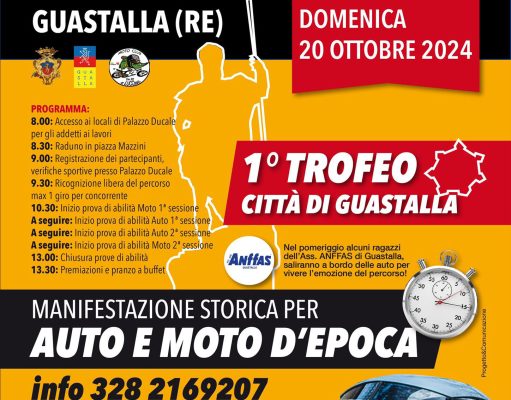 E’ realtà il 1° Trofeo Città di Guastalla