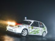 Gianluca Ferretti sale sul podio al Rally 2Laghi