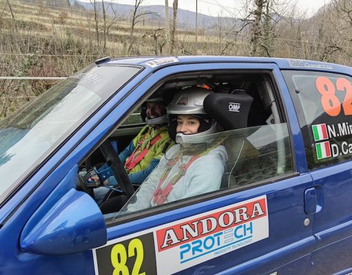 Deborah Casazza: “prima” al volante a Castelletto di Branduzzo
